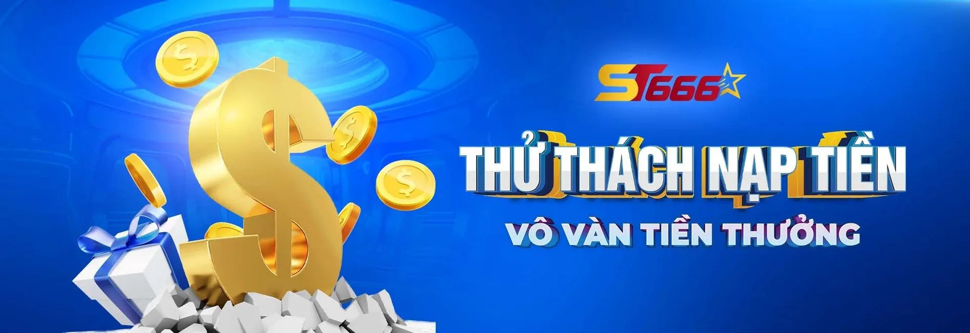 Thử thách nạp tiền với nhiều phần thưởng tại ST666